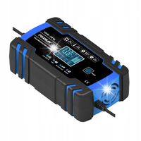 PROSTOWNIK ŁADOWARKA AKUMULATORÓW FOXSUR 12V&24V 8A LCD