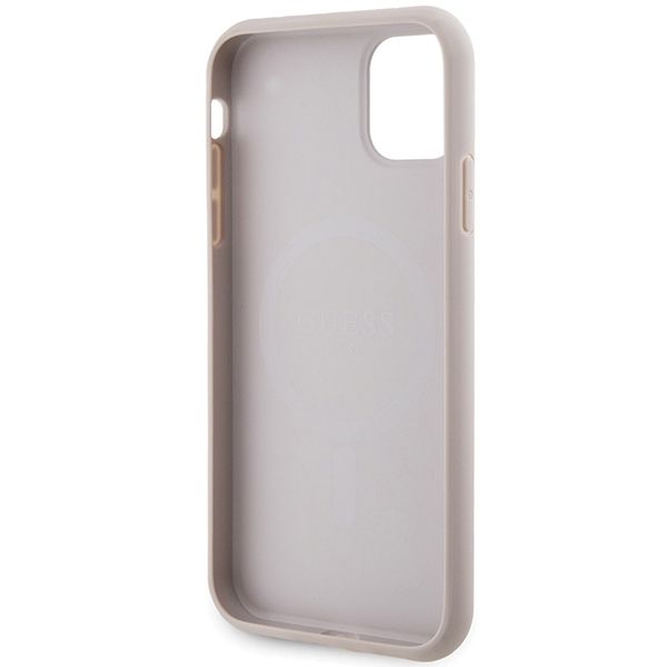 Etui Guess do iPhone 11, iPhone XR, Różowy, MagSafe zdjęcie 7