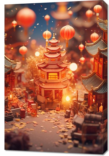 Obraz 60x90cm Festiwale Świata zdjęcie 1