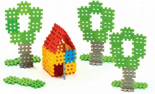 Klocki 70 elementów. Mini Waffle. Mario-inex. na Arena.pl