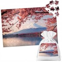 PUZZLE TRADYCYJNE - JAPONIA GÓRA PIĘKNE WIDOKI KRAJOBRAZ - 96 el