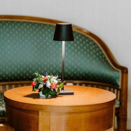 ELEGANCKA NOWOCZESNA BEZPRZEWODOWA LAMPKA NOCNA DOTYKOWA LED USB 3 na Arena.pl