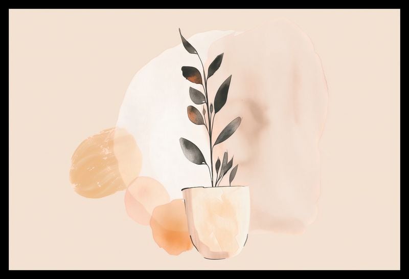 Plakat 45x30cm Doniczkowy Kolor zdjęcie 2