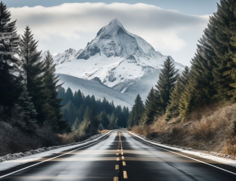 Plakat 65x50cm Odważna Podróż zdjęcie 1