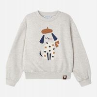 Mayoral bluza dziecięca bawełna szary rozmiar 104