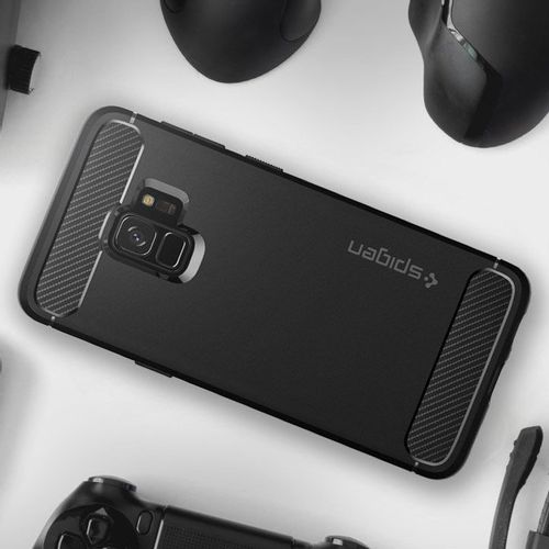 SPIGEN RUGGED ARMOR GALAXY S9 MATTE BLACK na Arena.pl