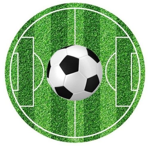 Opłatek na tort Piłka Nożna Bramka Gol Mecz Klub Piłkarski Boisko na Arena.pl
