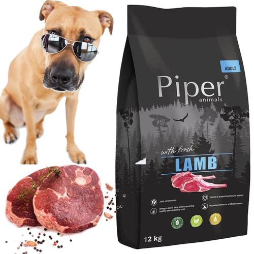 PIPER FRESH LAMB 12kg ŚWIEŻA JAGNIĘCINA SUCHA KARMA DLA PSA BEZ ZBÓŻ na Arena.pl