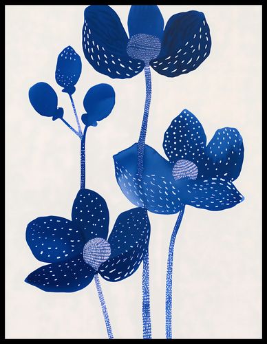 Plakat 50x65cm Nocne Kwiaty na Arena.pl