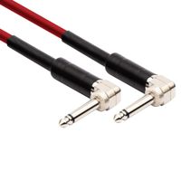 Kabel instrumentalny Red's Music Jack 6.3mm kątowy gitarowy Standard 6m