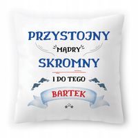Poduszka Dla Bartka Bartłomieja Urodziny Prezent Z Nadrukiem Ze Zdjęciem