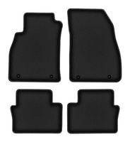 Dywaniki welurowe Opel Insignia A 2008-2017 czarne, podgumowane