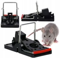 SILNA PUŁAPKA ŁAPKA NA MYSZY I SZCZURY NO PEST MECHANIZM ZAPADKOWY (10 SZT)