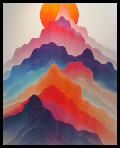 Plakat 40x50cm Gama Gór zdjęcie 2