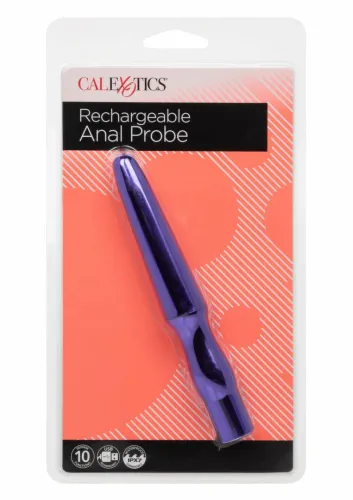 calexotics rechargeable anal probe - smukła sonda, 10 trybow, usb, ipx7 na Arena.pl