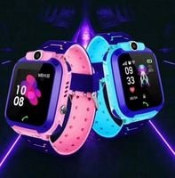 Smartwatch Czarny Dla Dzieci z Lokalizatorem GPS, Aparatem i SOS