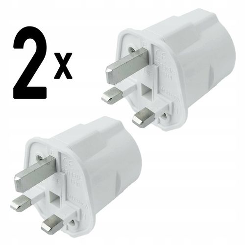 2x Adapter gniazdka Dubaj Malta Cypr Emiraty Katar na Arena.pl