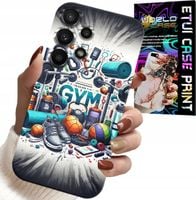 ETUI DO SAMSUNG GALAXY A13 4G - SIŁOWNIA GYM FITNESS SPORT CASE + SZKŁO