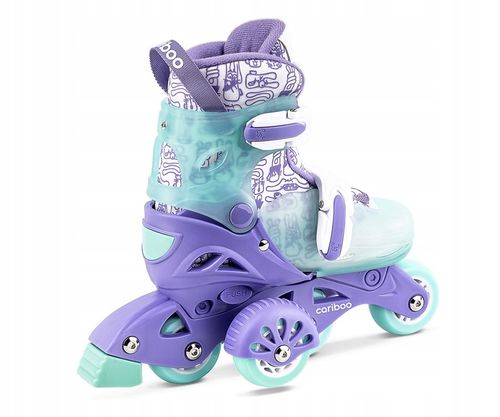 Rolki dla dzieci CARIBOO STEP 1 regulowane - 30-33 na Arena.pl
