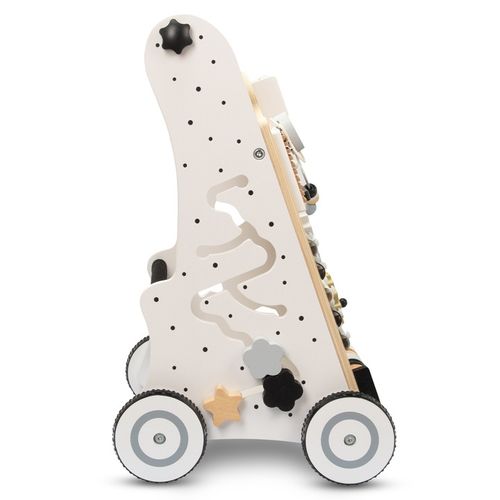 CHODZIK PCHACZ INTERAKTYWNY DLA DZIECI JEŹDZIK EDUKACYJNY 2W1 CZARNO-BIAŁY na Arena.pl