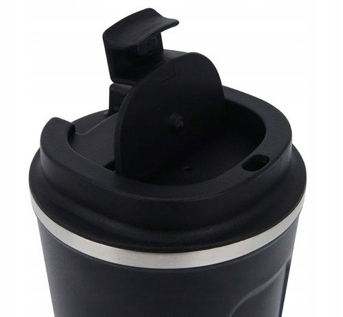 Kubek termiczny COFFEE herbatę Stal Czarny termos kawę szczelny 510ML na Arena.pl
