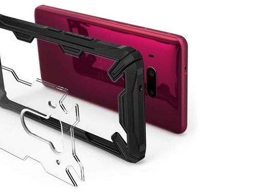 Etui Ringke Fusion X HTC U12+ Plus black na Arena.pl