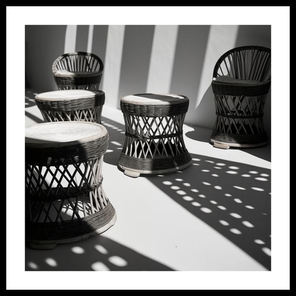 Plakat 40x40cm Gra Świateł zdjęcie 3