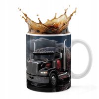 KUBEK CERAMICZNY 330ML DRUK - TIR CIĘŻARÓWKA TRANSPORT SPEDYCJA
