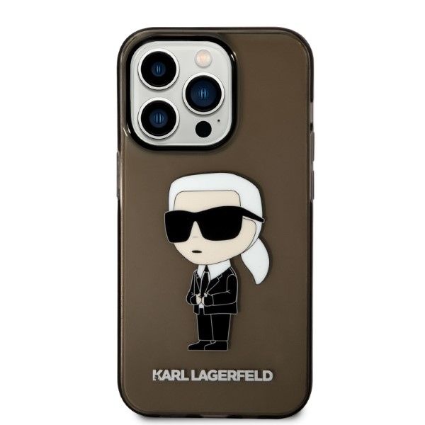Etui Karl Lagerfeld do iPhone 14 Pro, Czarny zdjęcie 3