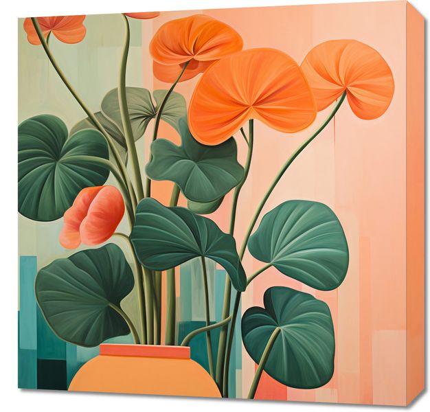 Obraz 60x60cm Kwiatowa Harmonia zdjęcie 1
