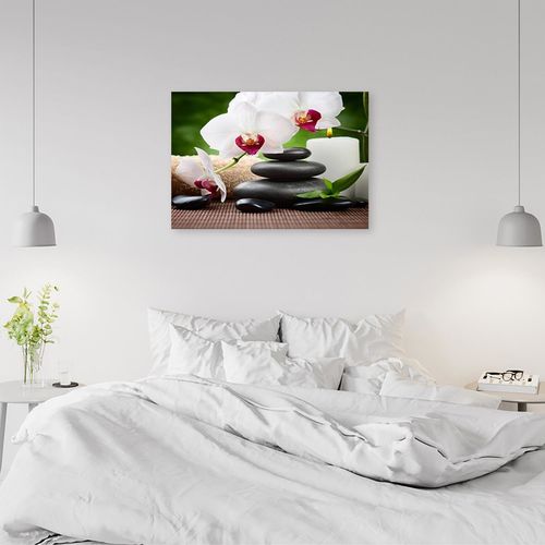 Obraz na płótnie – Canvas, Orchidee Zen 60x40 na Arena.pl
