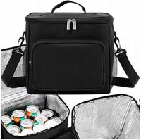 Torba LUNCH BOX ŚNIADANIOWA Termiczna duża na napoje śniadanie jedzenie