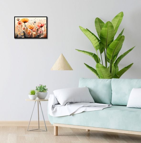 Plakat 45x30cm Taneczne Maki zdjęcie 4