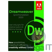 Synchronizacja Dreamweaver 2020 - Licencja Wieczysta (LifeTime) - Windows - Użytkownik Indywidualny - BOX (ESD)