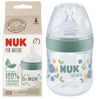 NUK FOR NATURE Butelka antykolkowa ze wskaźnikiem ciepła 150ml smocze