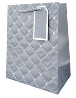 Torba Ogólne (tłoczone) - srebrna - M