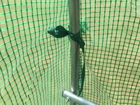 Tunel Foliowy Szklarnia Ogrodowa Namiot Foliowy Stelaż Foliak 4x3m Dodatki