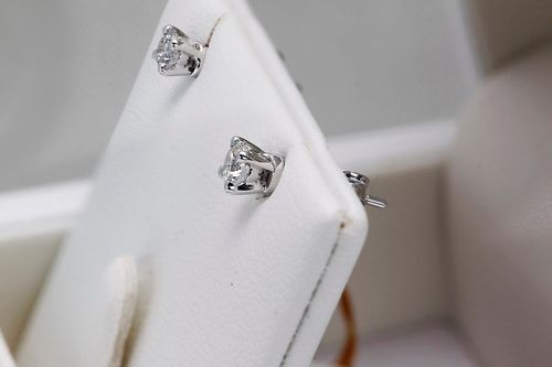 Emaga Złote kolczyki KBD4820 - Diament na Arena.pl