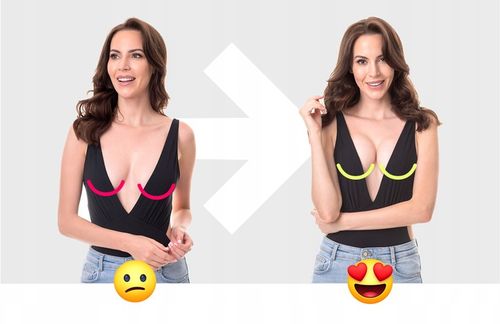 ORYGINALNA TAŚMA DO MODELOWANIA BIUSTU TAŚMA NA PIERSI + INSTRUKCJA WIDEO na Arena.pl