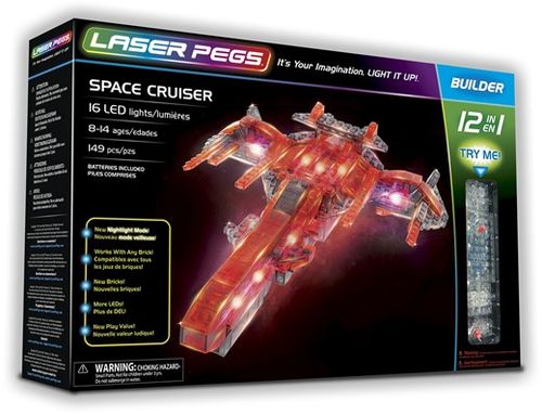 LASER PEGS 12 IN 1 SPACE CRUISER 12010 na Arena.pl