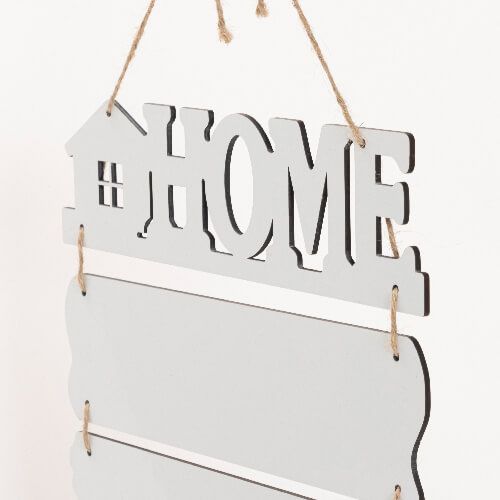Pięć wiszących ramek z MDF-u do sublimacji - Home zdjęcie 4