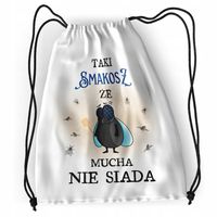 Plecak Dla Smakosza Sportowy Szkolny Worek Torba Z Nadrukiem Ze Zdjęciem