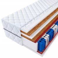 Materac MEDI 90x200 DOUBLE HARD 2xkokos, pocket H5 - TWARDY