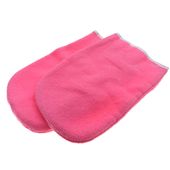 Rękawice do zabiegów parafiny 2 sztuki, różowe