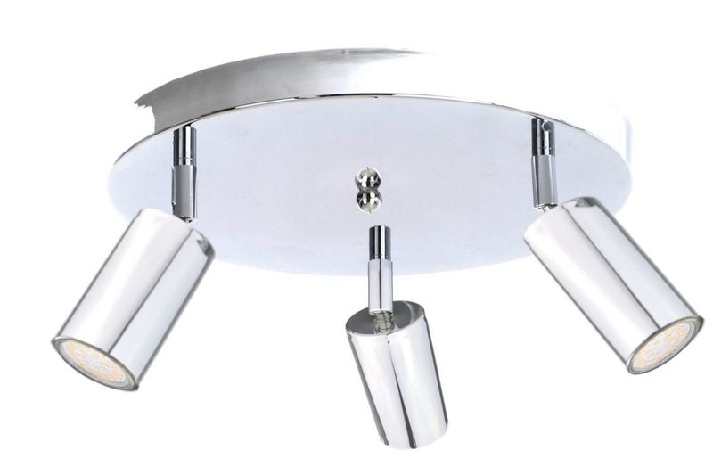 Spot 3xGU10 EYE SILVER zdjęcie 1