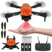 DRON E88 ZDALNIE STEROWANY 3x BATERIE KAMERA WIFI 500M 45Min 40KM/h