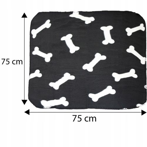 3X KOC KOCYK DLA PSA KOTA W KOŚCI MIĘKKI POSŁANIE MATA S 75X75 Cm na Arena.pl