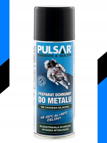 ŚRODEK DO OCHRONY KONSERWACJI METALU PULSAR BEZSILIKONOWY SPRAY 400 ml na Arena.pl