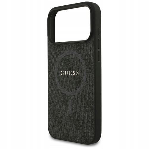 Etui GUESS 4G Ring Classic Logo MagSafe do iPhone 17 Pro Max Czarny na Arena.pl