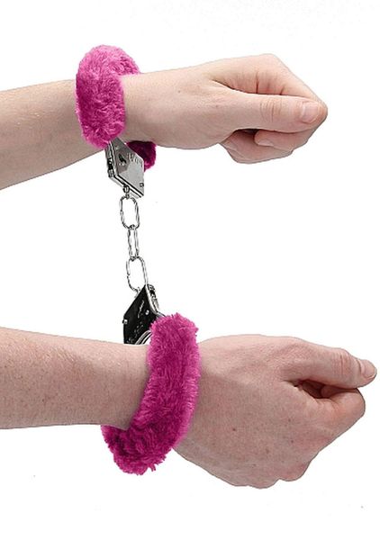 beginner""s handcuffs furry - pink zdjęcie 8